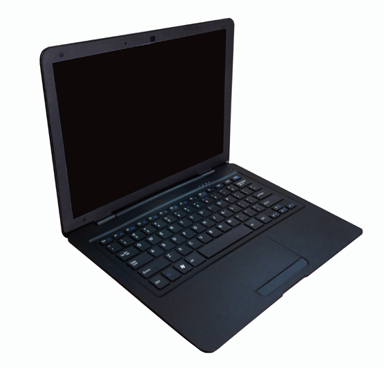 13.3" Black Props Laptop – Elegant Dummy Laptop for Luxury Showrooms
