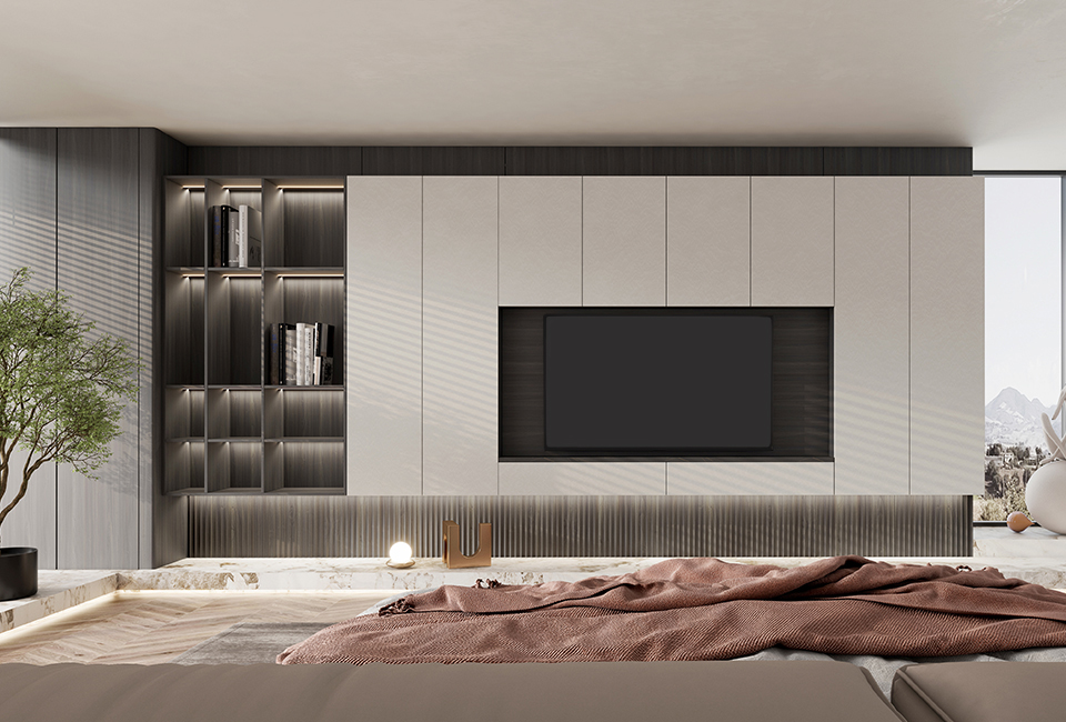 How to Create a Model Home Entertainment Area with Props After Labor Day in North America