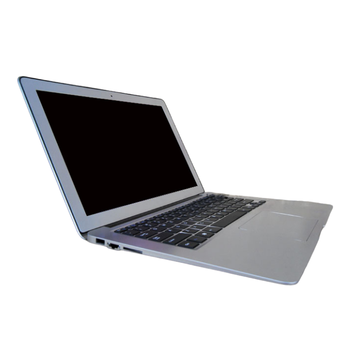 13.3" Silver Props Laptop &ndash; Sleek Dummy Laptop for Showroom & Interior Staging
